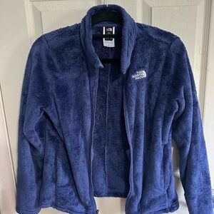 The North Face Kids Blue Teddy Jacket